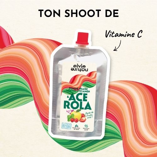 Purée à l'acérola Eivie Nature pour le sport