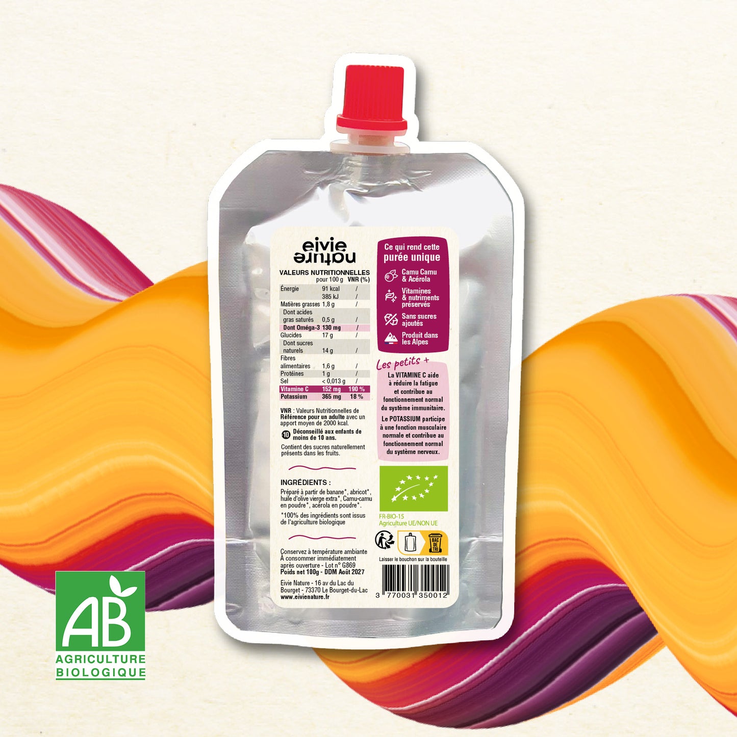 Purée de Fruits & CAMU CAMU