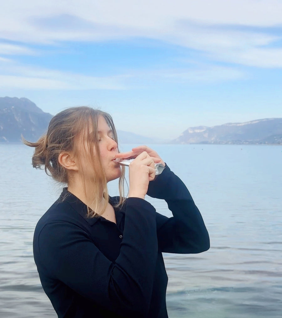 Purée EIVIE Boost Eivie Nature au lac du Bourget